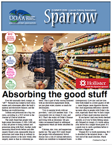 Sparrow Newsletter cover